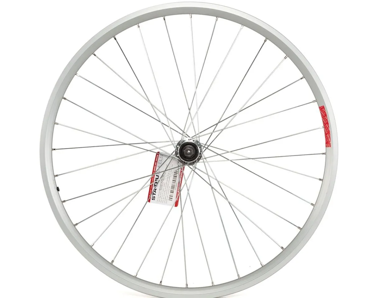 Sta-Tru Wheels & Parts|Quick Release Double Wall Rear Wheel (Silver) (Shimano HG) (QR x 135mm) (26") (Tubeless)