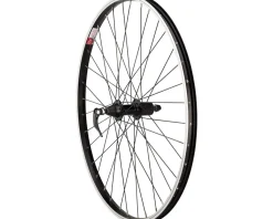 Sta-Tru Wheels & Parts|Quick Release Single Wall Rear Wheel (Black) (Shimano HG) (QR x 135mm) (26")