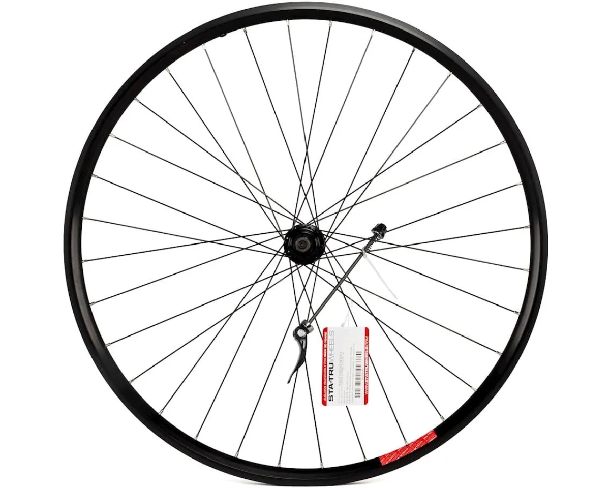 Sta-Tru Wheels & Parts|Quick Release Single Wall Rear Wheel (Black) (Freewheel) (QR x 135mm) (700c)