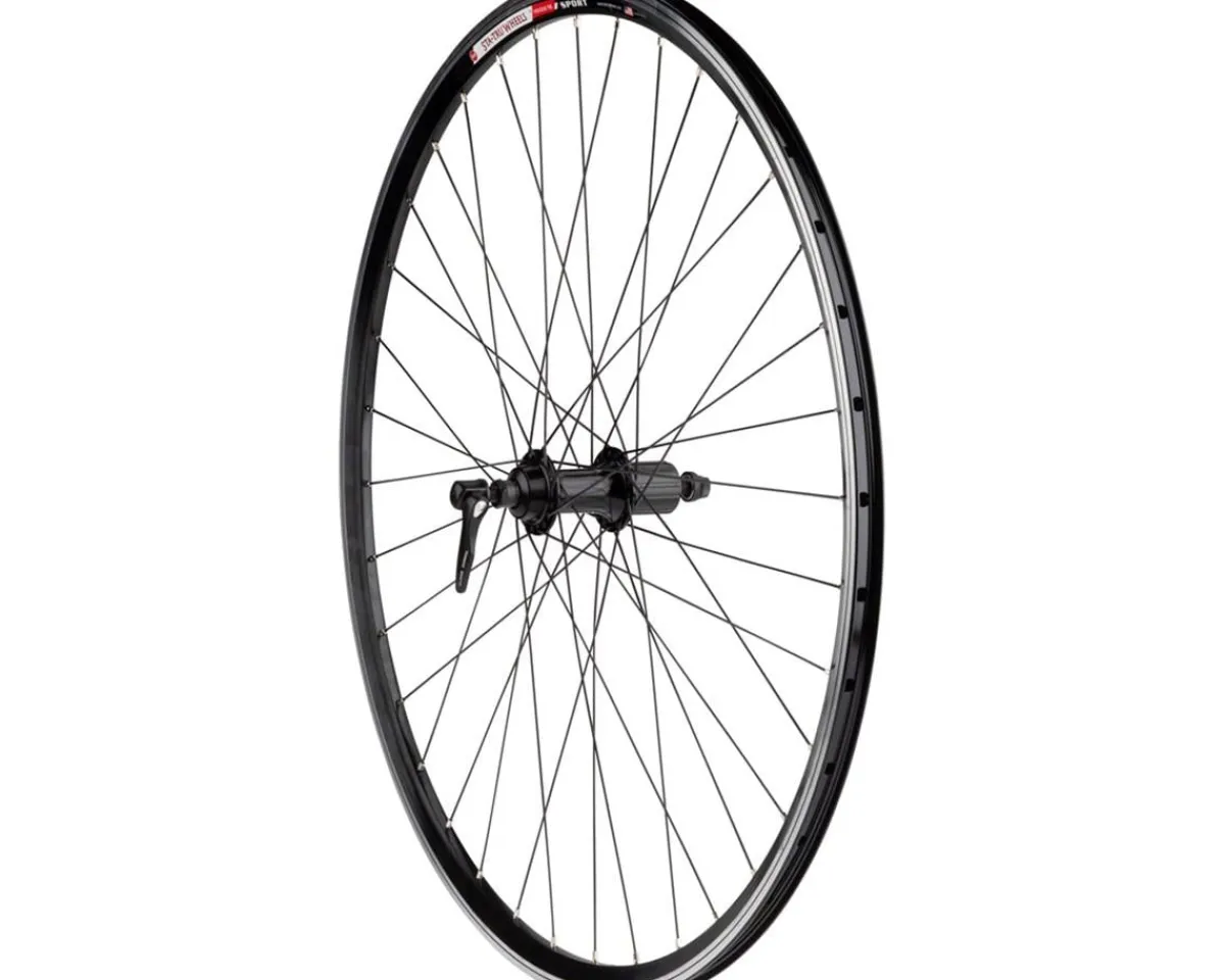 Sta-Tru Wheels & Parts|Sport Rear Road Wheel (Black) (Shimano HG) (QR x 130mm) (700c)