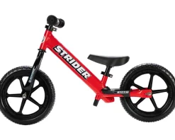 Strider Kids Bikes|Sport 12" Kids Balance Bike (Red)