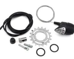 Sturmey Archer Wheels & Parts|SX-RK3 Rear Disc Hub (Silver) (Internal 3 Speed) (6-Bolt) (13/32