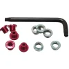 Sugino Chainrings & Accessories|Alloy Chainring Bolt Set (Red)