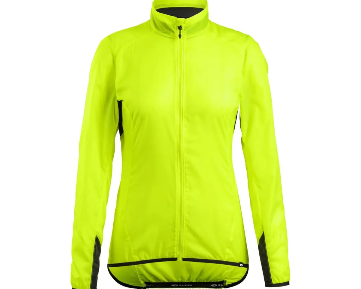 Sugoi Jackets & Vests|High Vis & Reflective|Women's Stash Jacket (Super Nova/Yellow) (M)