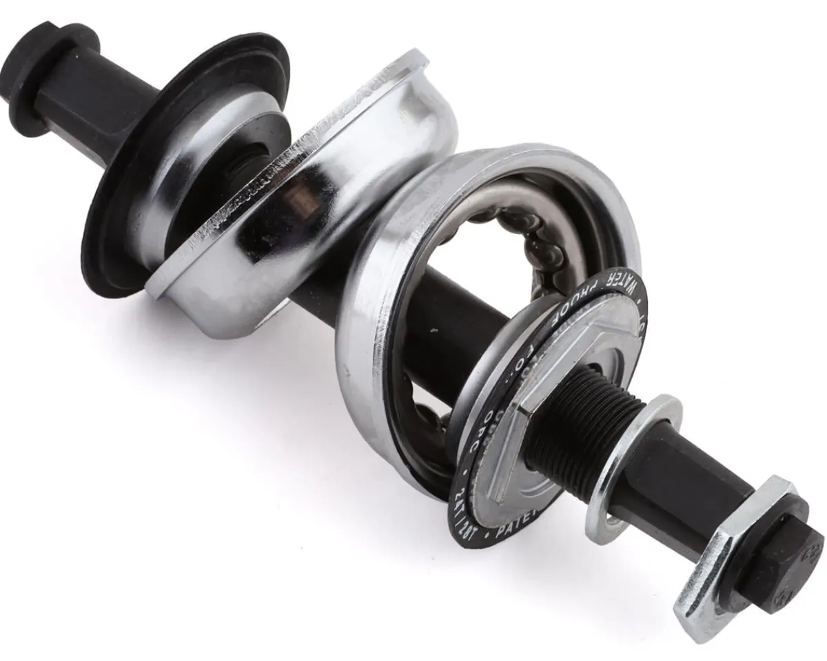 Sunlite Bottom Brackets & Parts|American 3-Piece BB Conversion Kit (Silver) (68mm)