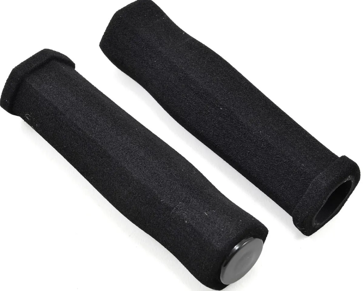 Sunlite Grips & Handlebar Tape|Foam Neoprene Grips (Black) (125mm)