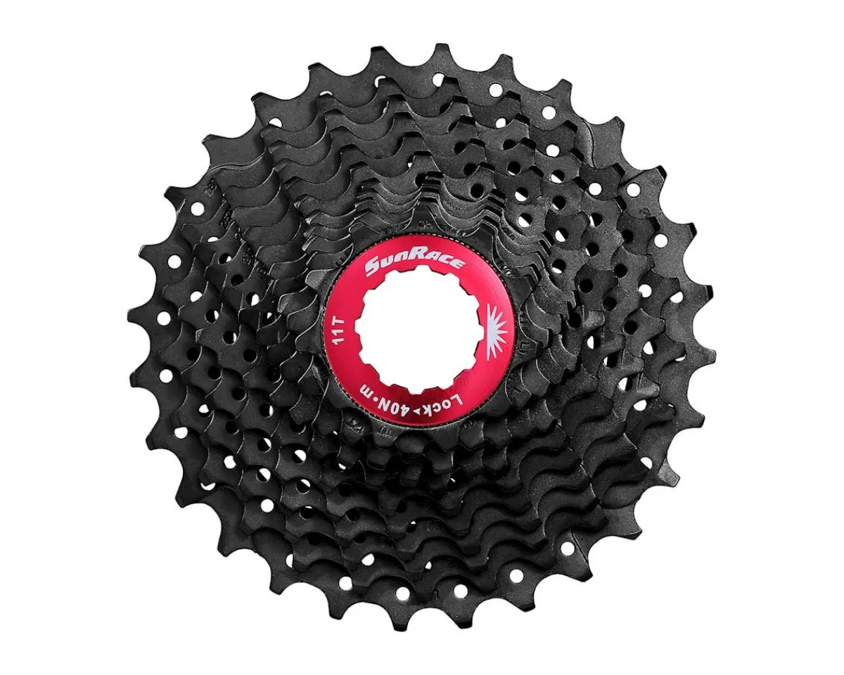 Sunrace Cassettes|CSRX1 Cassette (Black) (11 Speed) (Shimano HG) (11-36T)