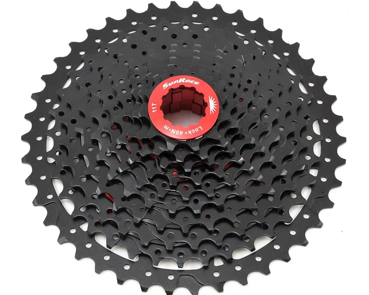Sunrace Cassettes|MX3 Cassette (Black) (10 Speed) (Shimano HG) (11-42T)