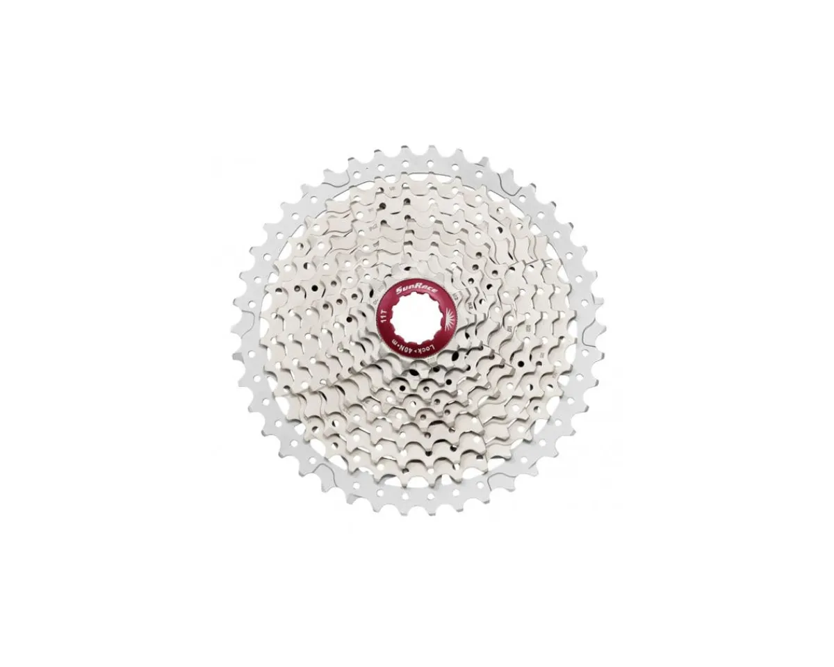 Sunrace Cassettes|MX3 Cassette (Silver) (10 Speed) (Shimano HG) (11-42T)