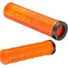 Supacaz Grips & Handlebar Tape|Grizips Lock-On Grips (Neon Orange)