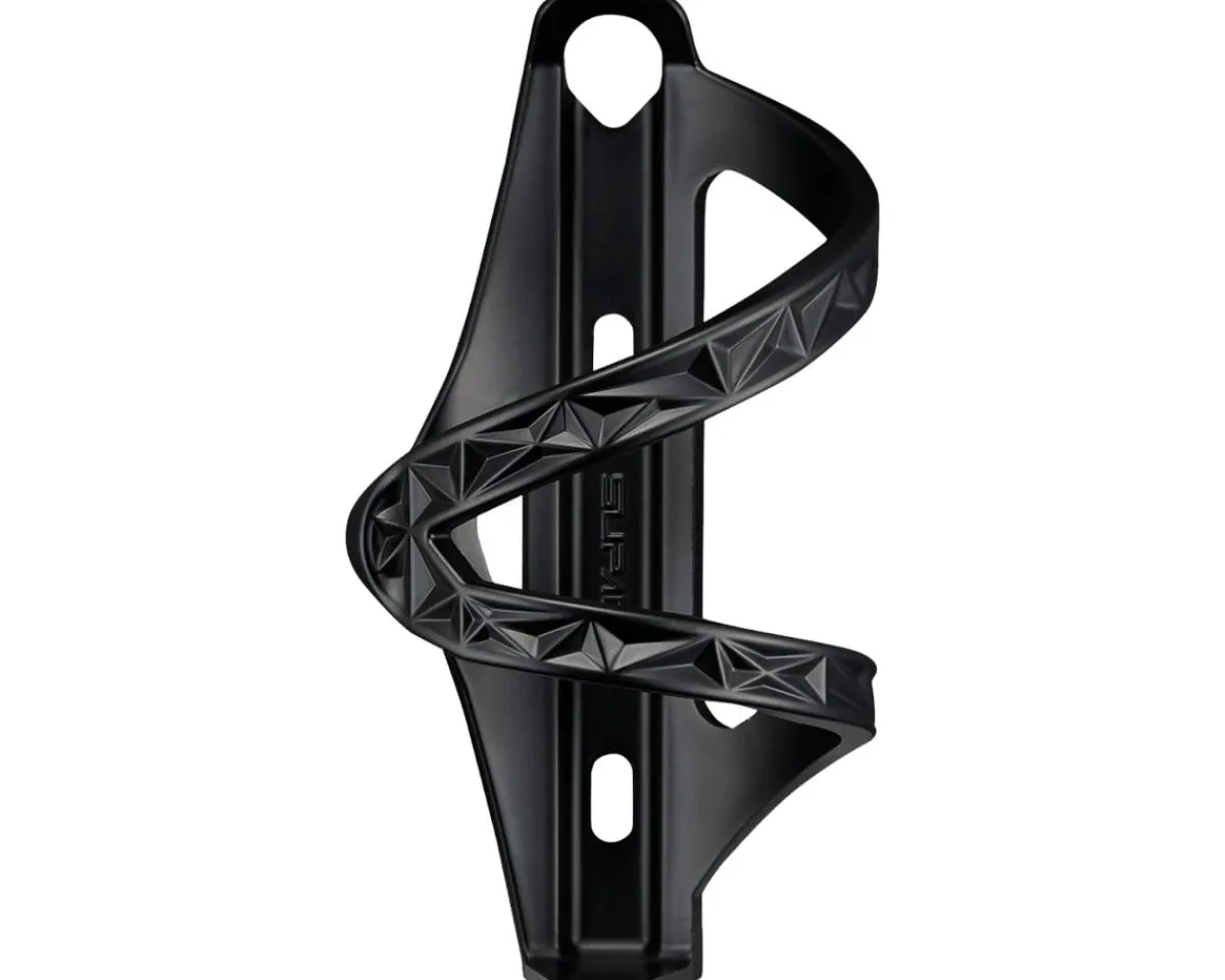 Supacaz Bottle Cages & Mounts|Side Swipe Cage (Black) (Poly) (Left)