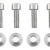 Surly Racks, Fenders, & Trailers|Big Dummy Mushroom Nuts (4-Pack w/ Hardware)