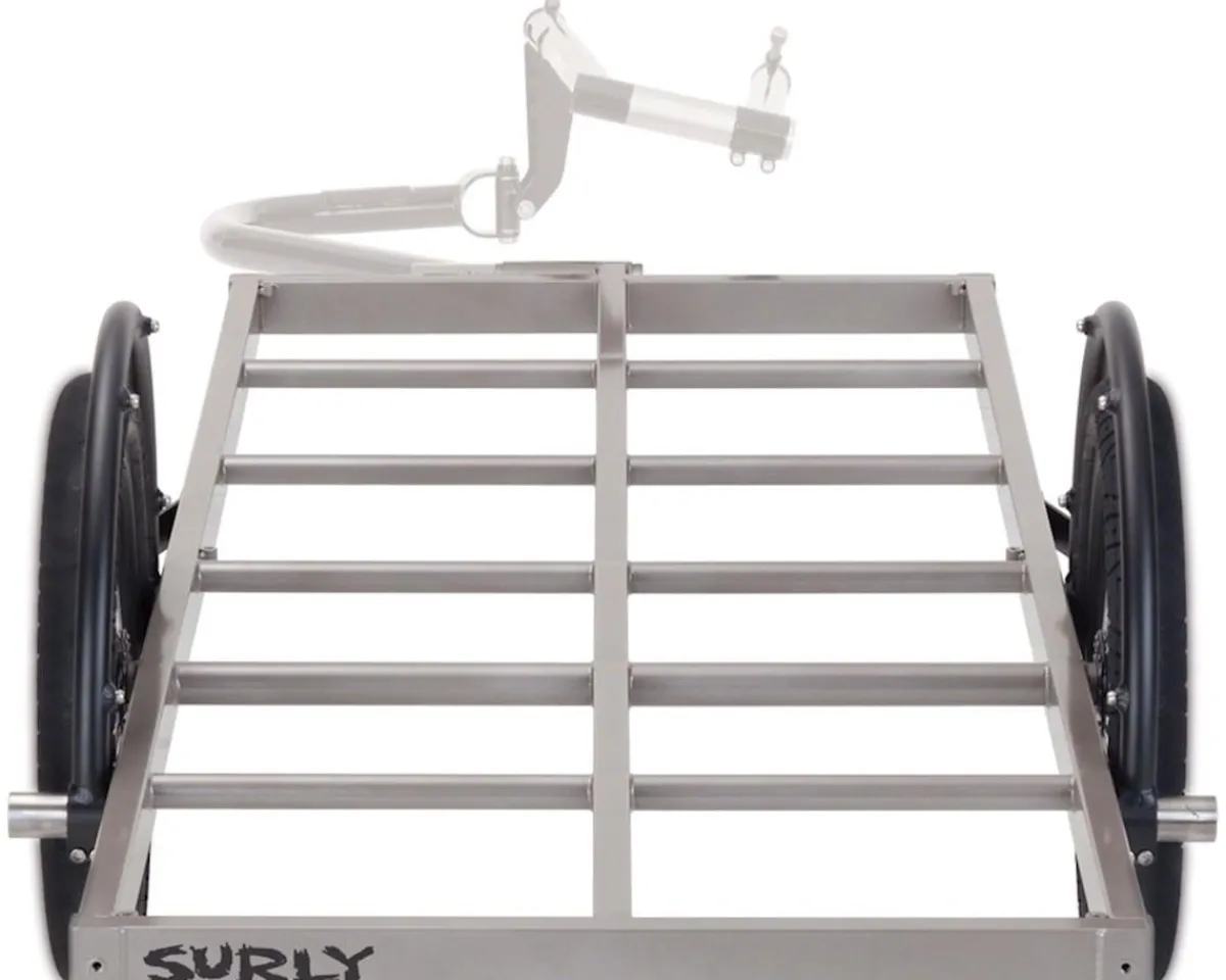 Surly Racks, Fenders, & Trailers|Bill Trailer (Grey) (Long Bed) (16" Wheels)
