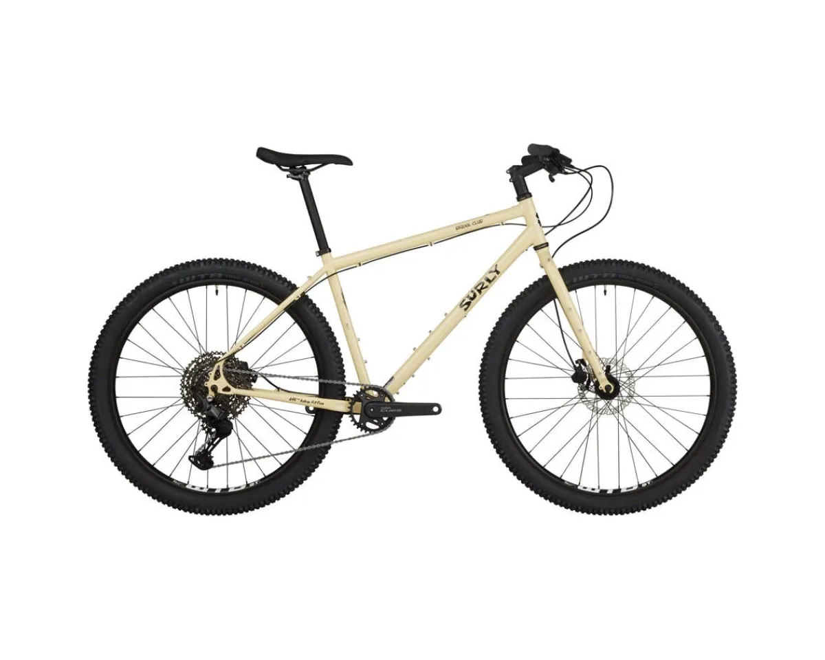 Surly Gravel Bikes|Bridge Club All-Road Touring Bike (Whipped Butter) (27.5") (L) (Flat Bar)