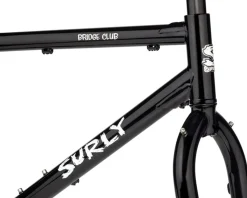 Surly Frames|Gravel Bikes|Bridge Club Frameset (Trevor's Closet Black) (XS)