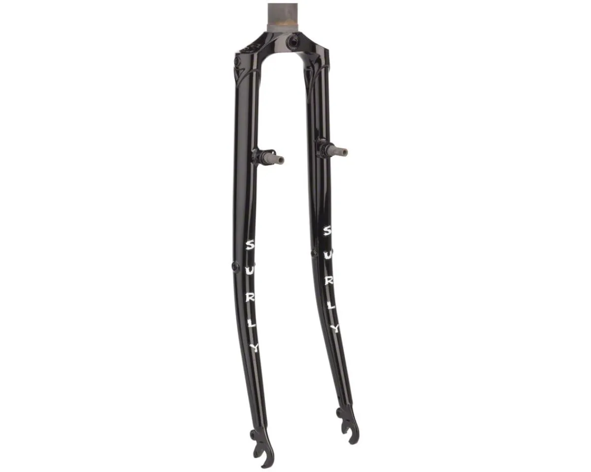Surly Forks|Forks|CX Check Fork w/ Mid Eyelets & Threaded Bosses (Black) (Canti) (QR) (Straight) (44mm Rake)