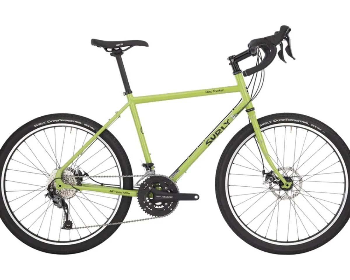 Surly Gravel Bikes|Disc Trucker 26" Bike (Pea Lime Soup) (56cm)
