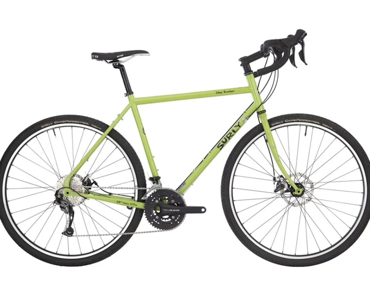 Surly Gravel Bikes|Disc Trucker 700c Bike (Pea Lime Soup) (56cm)