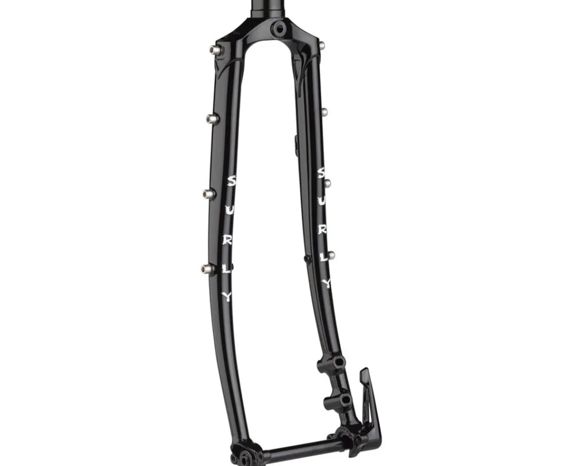 Surly Forks|Forks|Disc Trucker Fork (Black) (26") (1-1/8" Straight) (12 x 100mm) (Steel) (Disc)