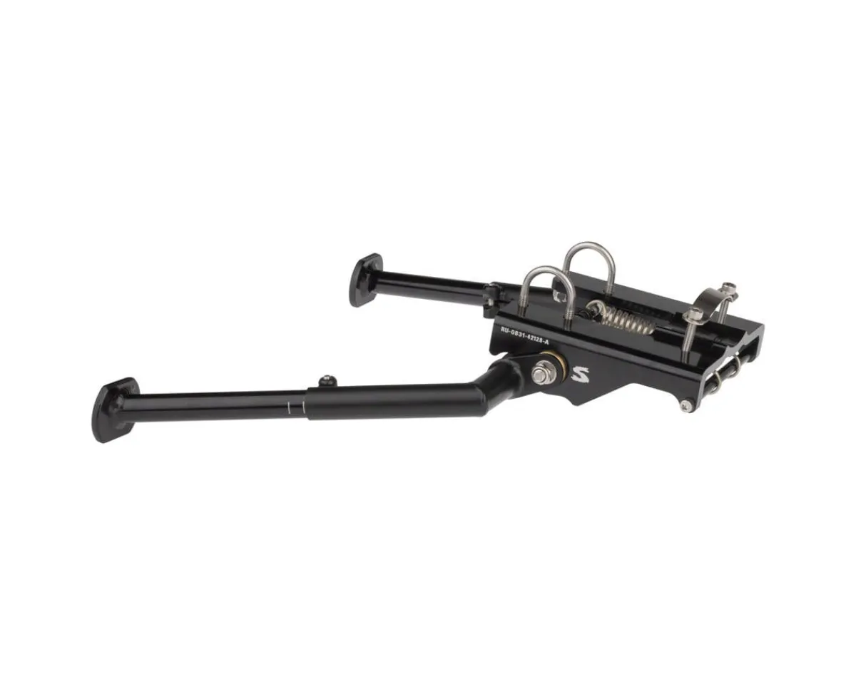 Surly Racks, Fenders, & Trailers|Double Wide Kickstand for Big Dummy (Black)