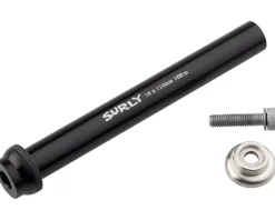 Surly Wheels & Parts|Front Thru-Axle (Black) (15 x 110mm) (Chromoly)