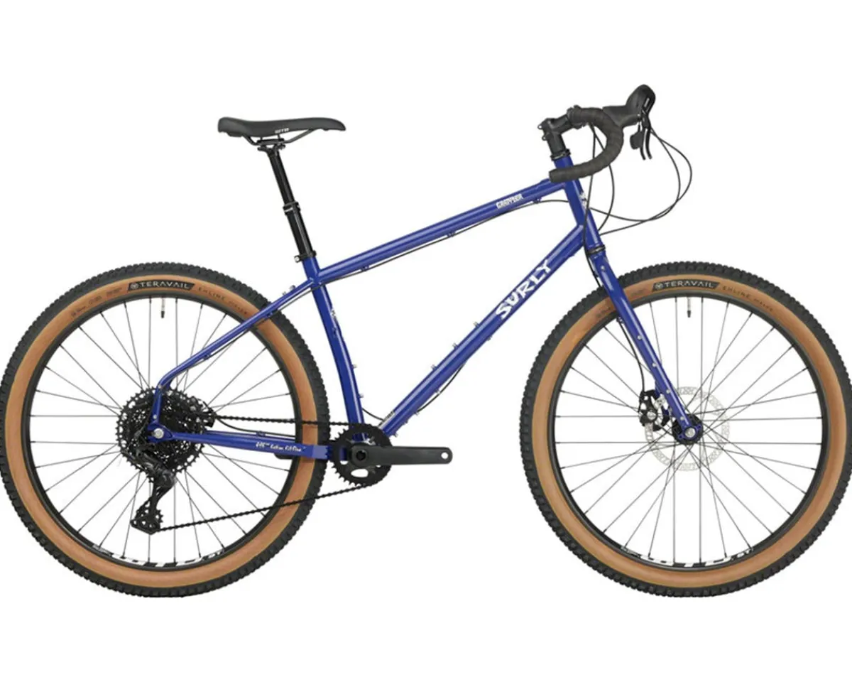 Surly Mountain Bikes|Gravel Bikes|Grappler 27.5" 1.2 Drop-Bar Trail Bike (Subterranean Homesick Blue) (M)