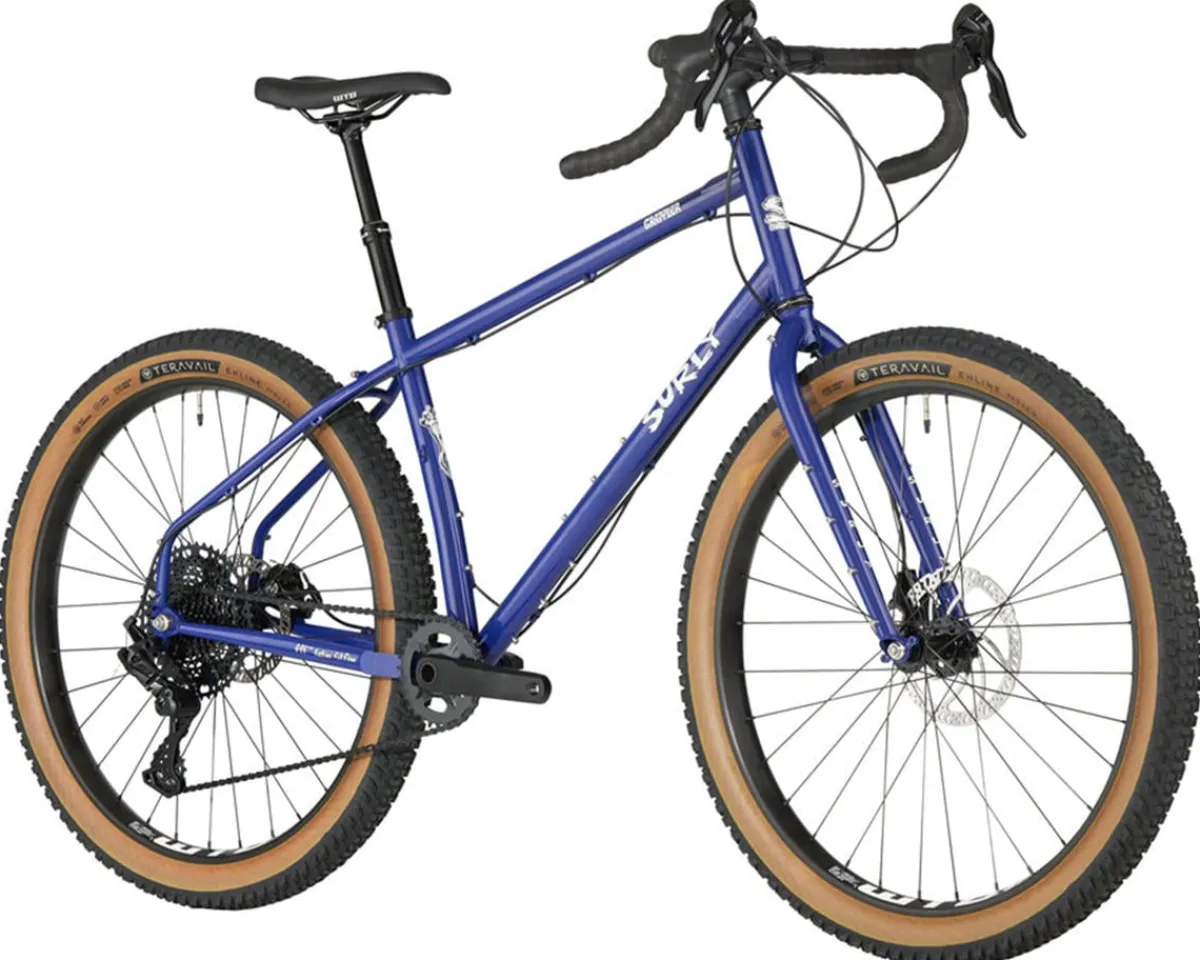 Surly Mountain Bikes|Gravel Bikes|Grappler 27.5" 1.2 Drop-Bar Trail Bike (Subterranean Homesick Blue) (M)