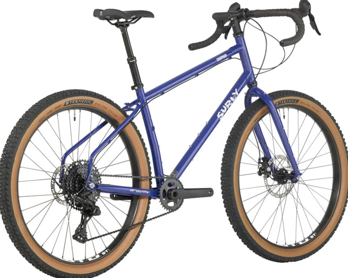 Surly Mountain Bikes|Gravel Bikes|Grappler 27.5" 1.2 Drop-Bar Trail Bike (Subterranean Homesick Blue) (M)