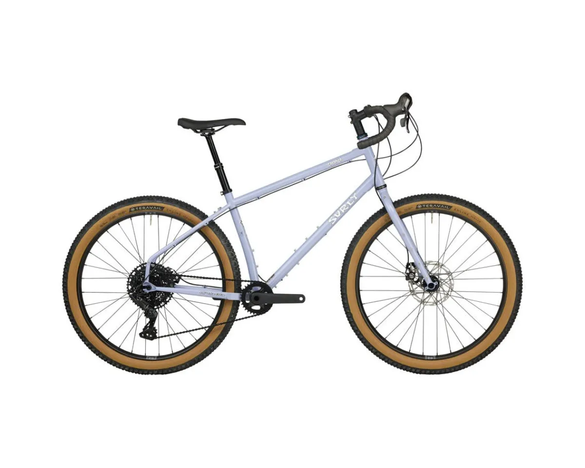 Surly Mountain Bikes|Gravel Bikes|Grappler 27.5" 1.2 Drop-Bar Trail Bike (Purple Dust Bunny) (XS)