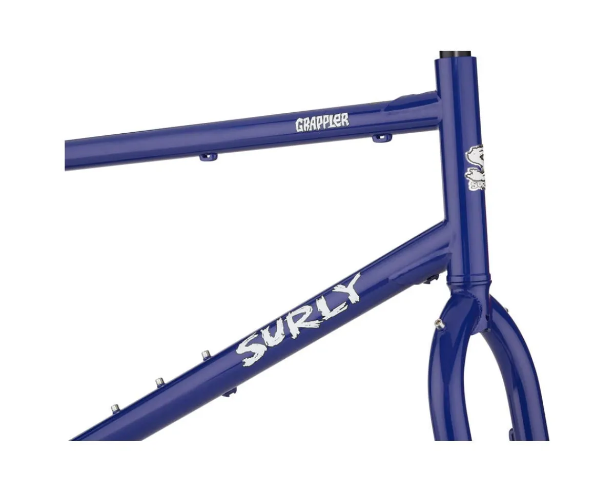 Surly Frames|Gravel Bikes|Grappler Drop-Bar Trail Bike Frameset (Subterranean Homesick Blue) (XS)