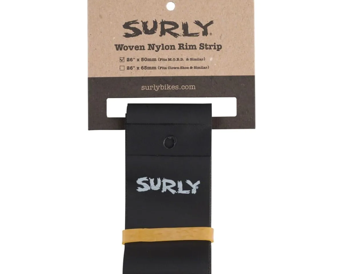 Surly Wheels & Parts|Tire & Tube Accessories|Nylon Rim Strip (Black) (26") (50mm) (For Other Brother Darryl Rim)