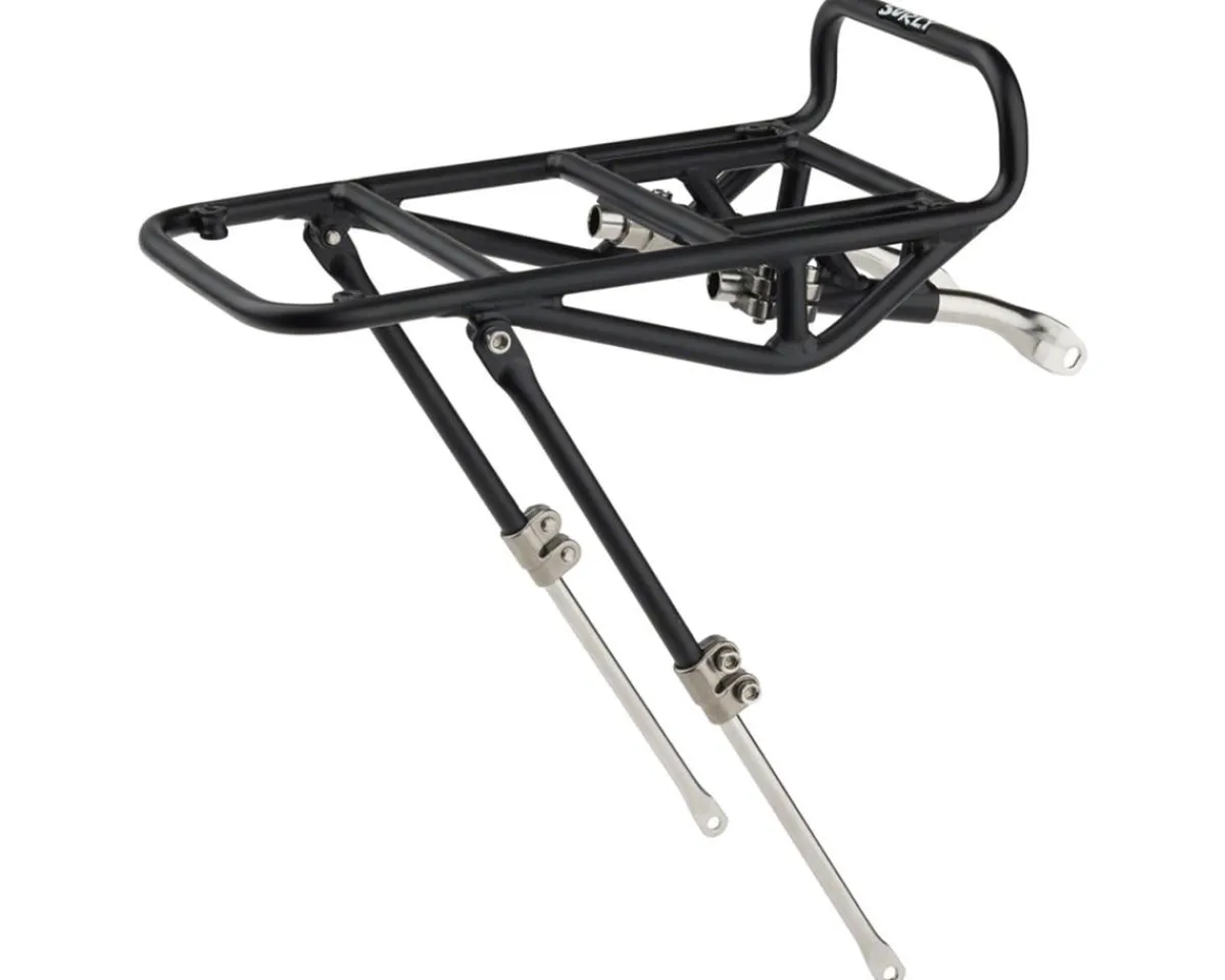 Surly Racks, Fenders, & Trailers|8-Pack Rack Front Rack (Black) (Steel)