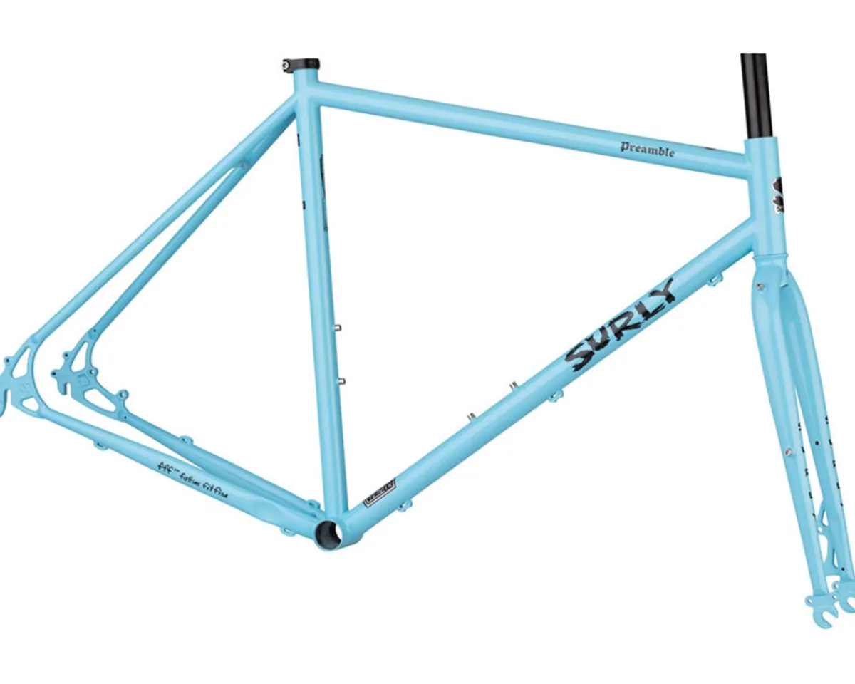 Surly Frames|Gravel Bikes|Preamble Frameset (Skyrim Blue) (700c) (XL)