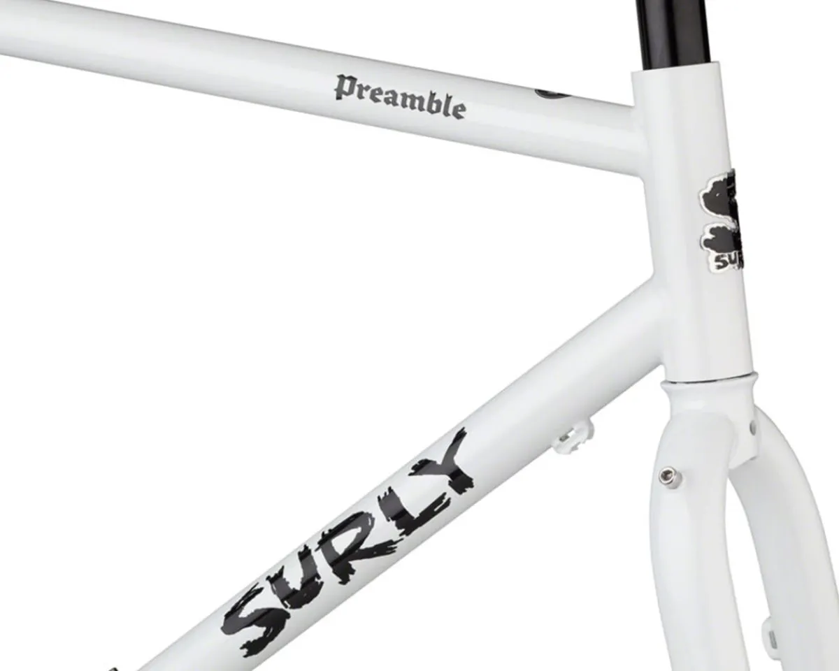 Surly Frames|Gravel Bikes|Preamble Frameset (Thorfrost White) (650b) (XS)