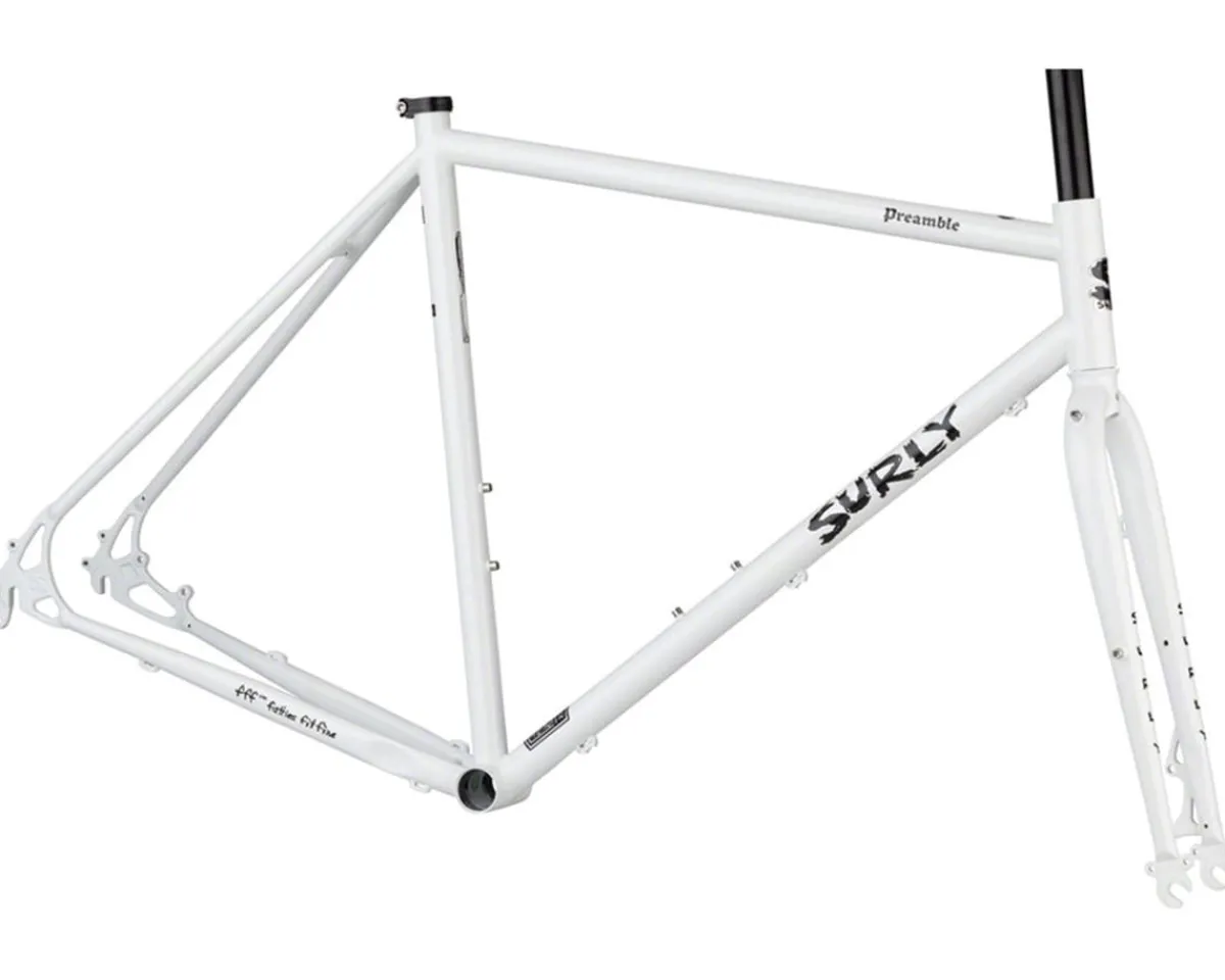 Surly Frames|Gravel Bikes|Preamble Frameset (Thorfrost White) (650b) (XS)