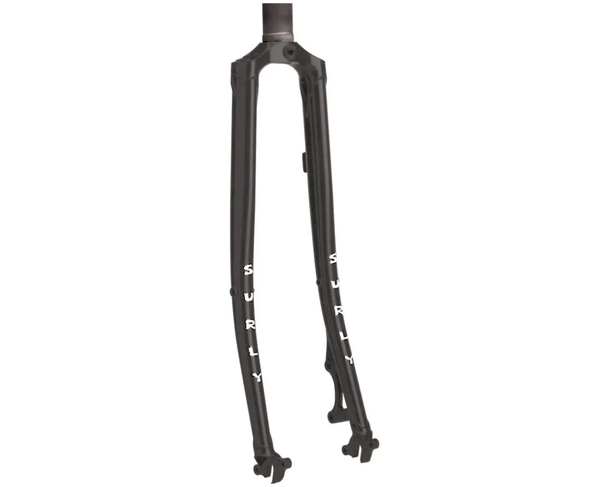 Surly Forks|Forks|Straggler Fork (Black) (Disc) (QR) (Straight) (44mm Rake)
