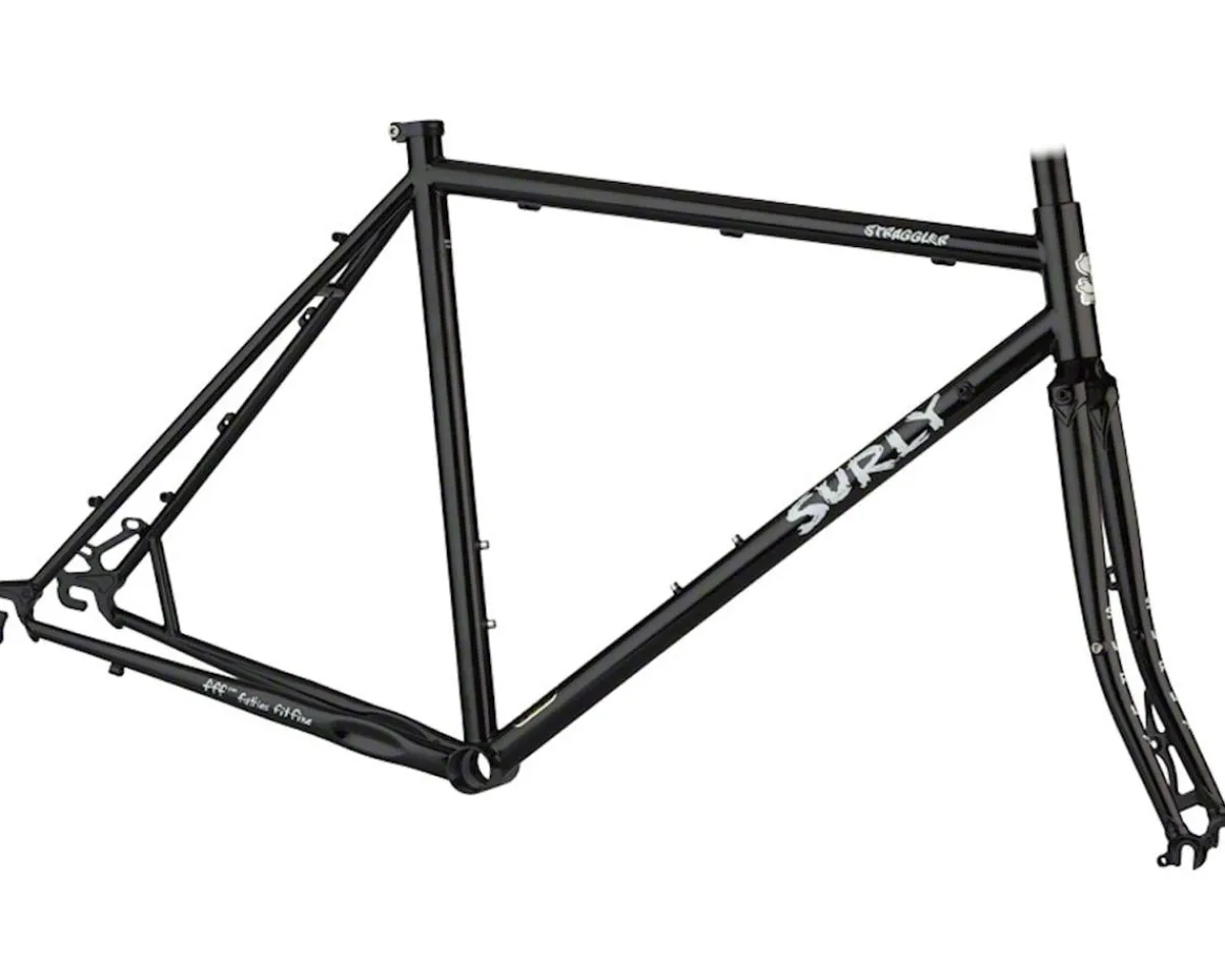 Surly Frames|Gravel Bikes|Straggler Frameset (Gloss Black) (650b) (42cm)