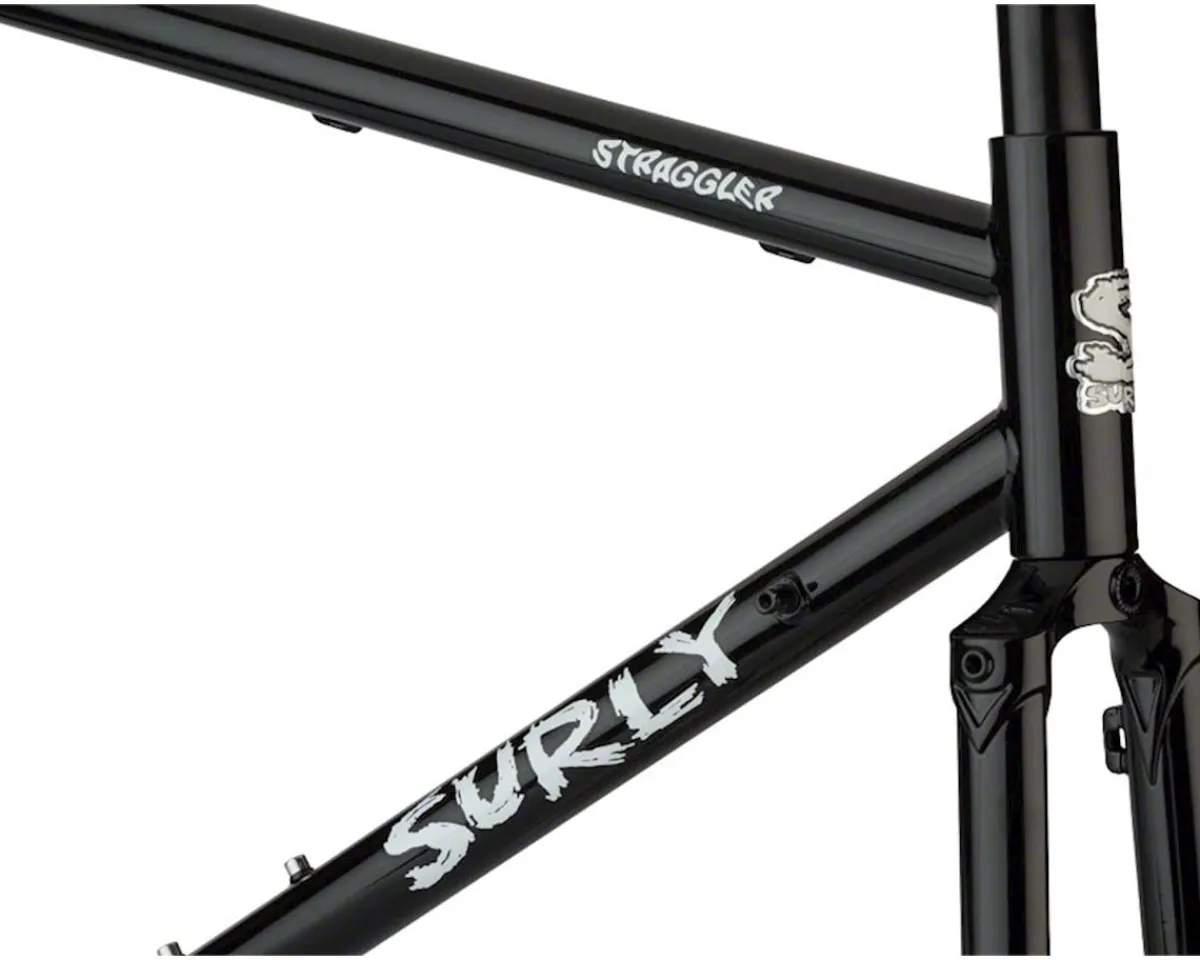Surly Frames|Gravel Bikes|Straggler Frameset (Gloss Black) (650b) (42cm)