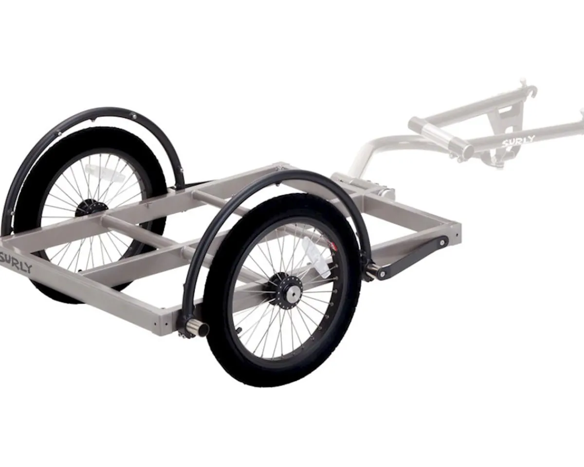 Surly Racks, Fenders, & Trailers|Ted Trailer (Grey) (Short Bed) (16" Wheels)