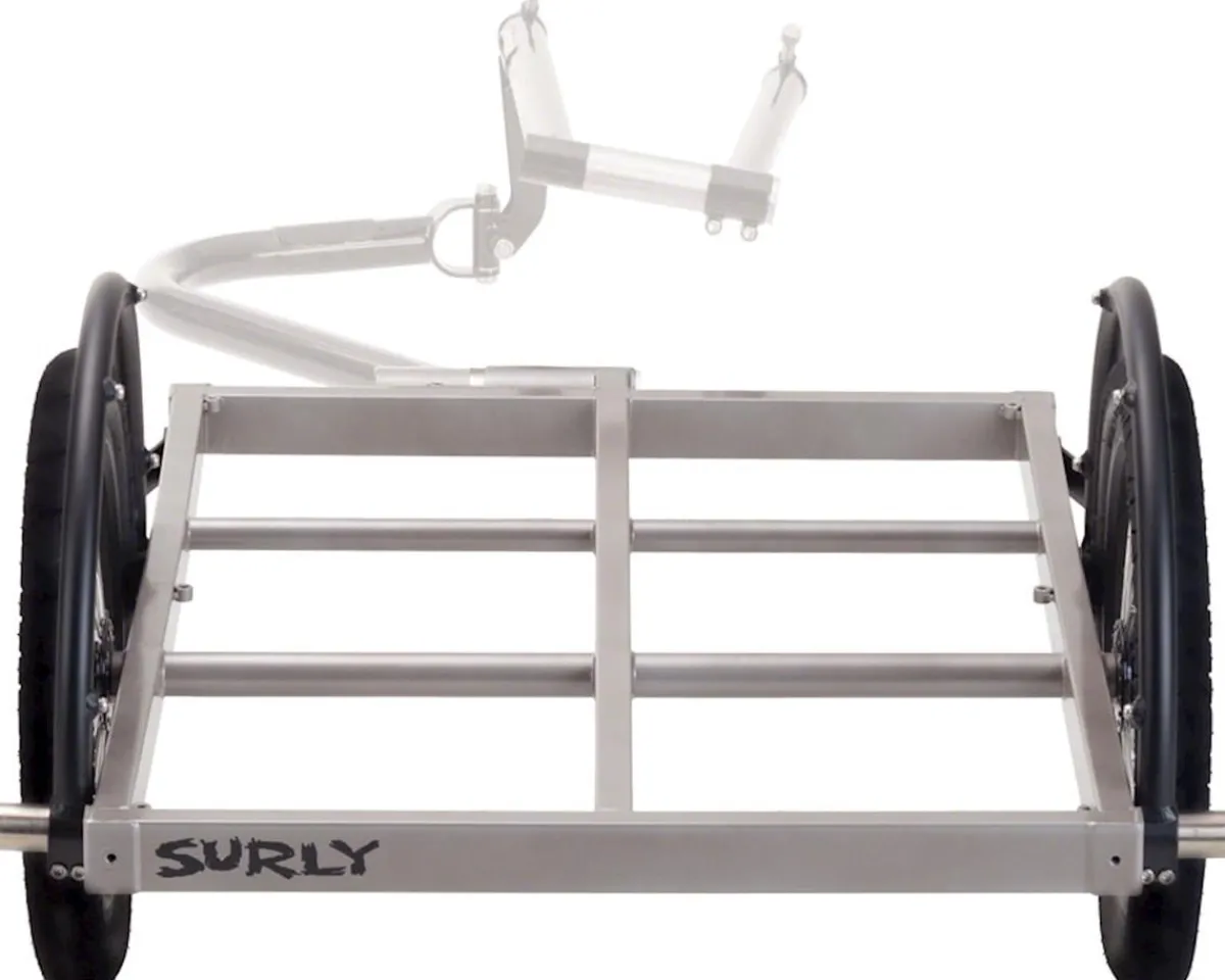 Surly Racks, Fenders, & Trailers|Ted Trailer (Grey) (Short Bed) (16" Wheels)