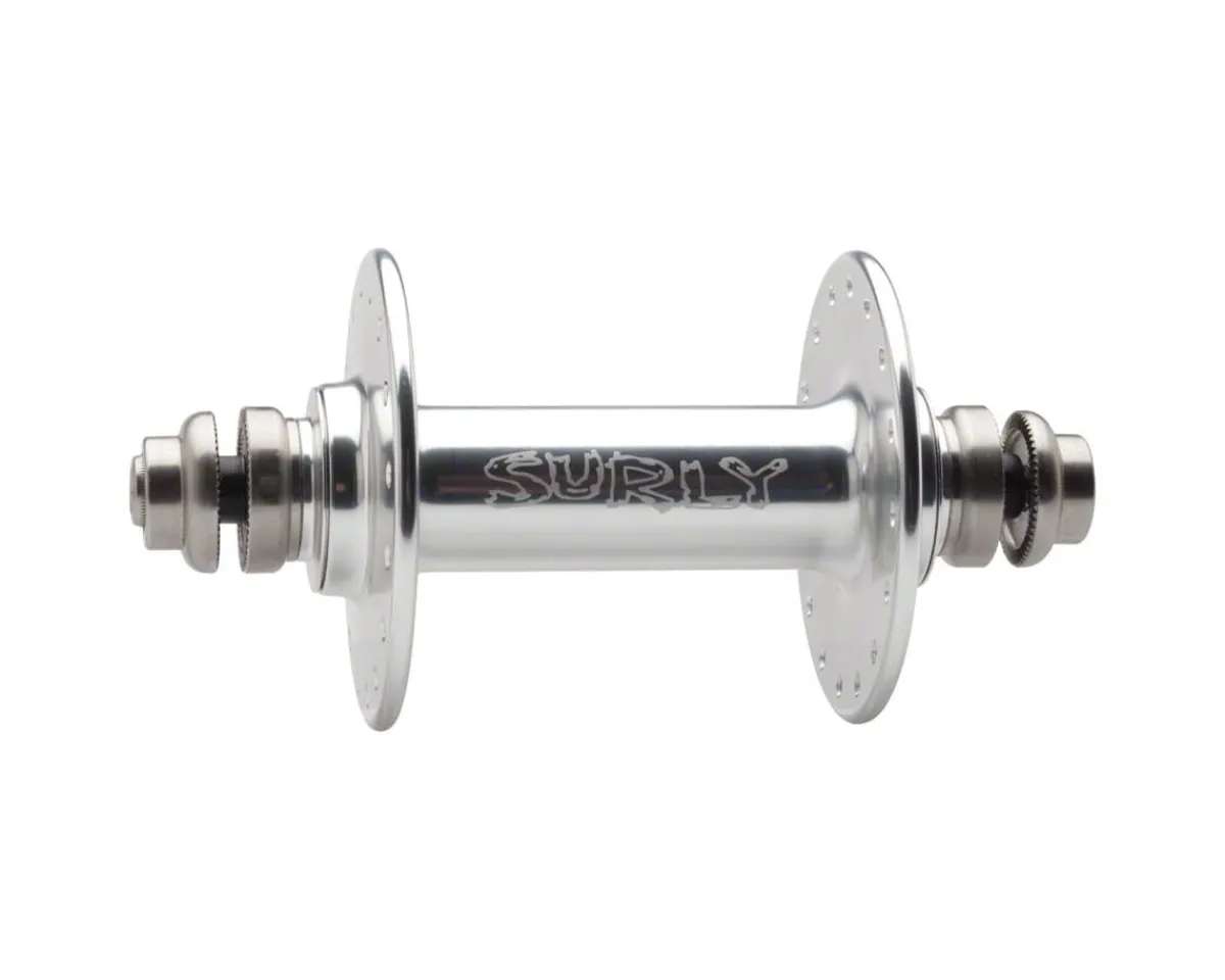 Surly Wheels & Parts|Ultra New Front Hub (Silver) (9 x 100mm) (32H)