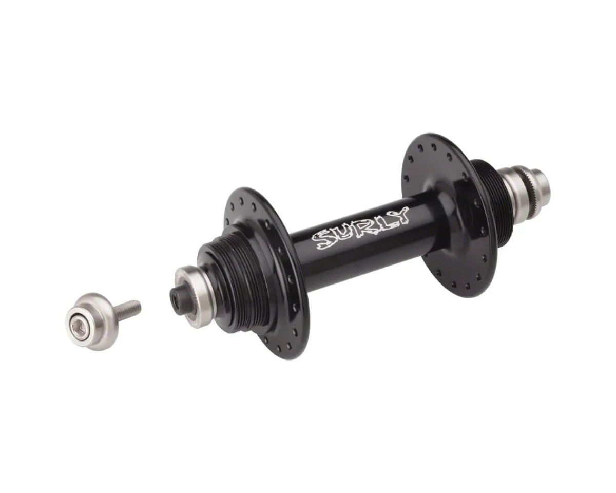 Surly Wheels & Parts|Ultra New Rear Hub (Black) (QR x 130mm) (32H)