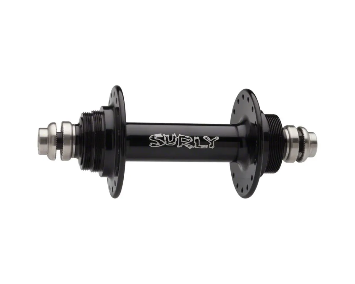 Surly Wheels & Parts|Ultra New Rear Hub (Black) (QR x 130mm) (32H)