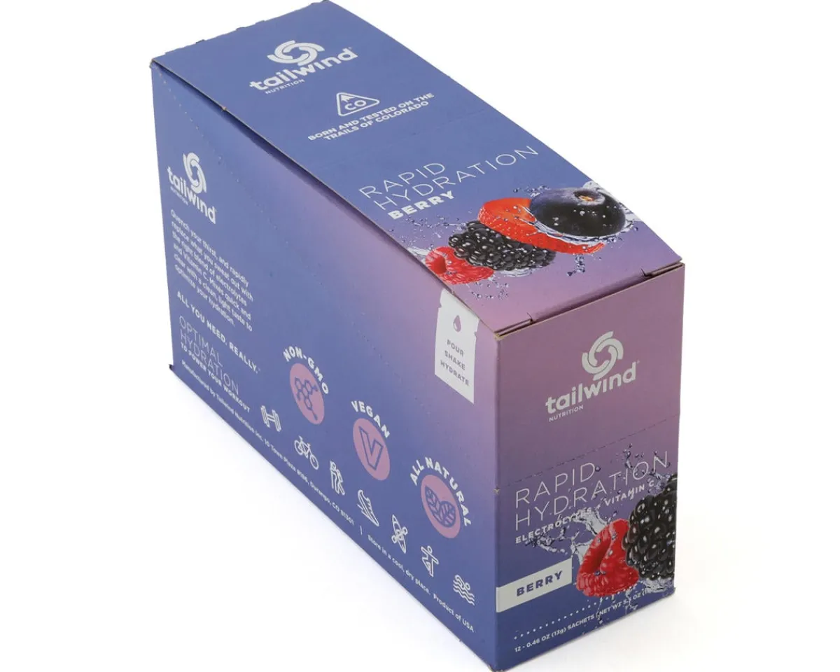 Tailwind Nutrition Nutrition & Skin Care|Rapid Hydration (Berry) (12 | 0.46oz Packets)