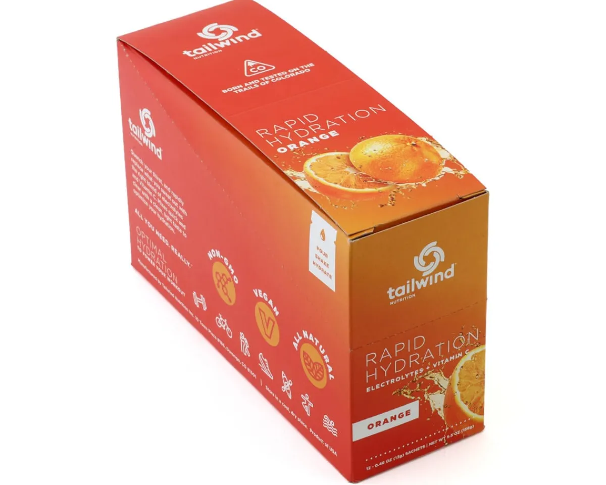 Tailwind Nutrition Nutrition & Skin Care|Rapid Hydration (Orange) (12 | 0.46oz Packets)