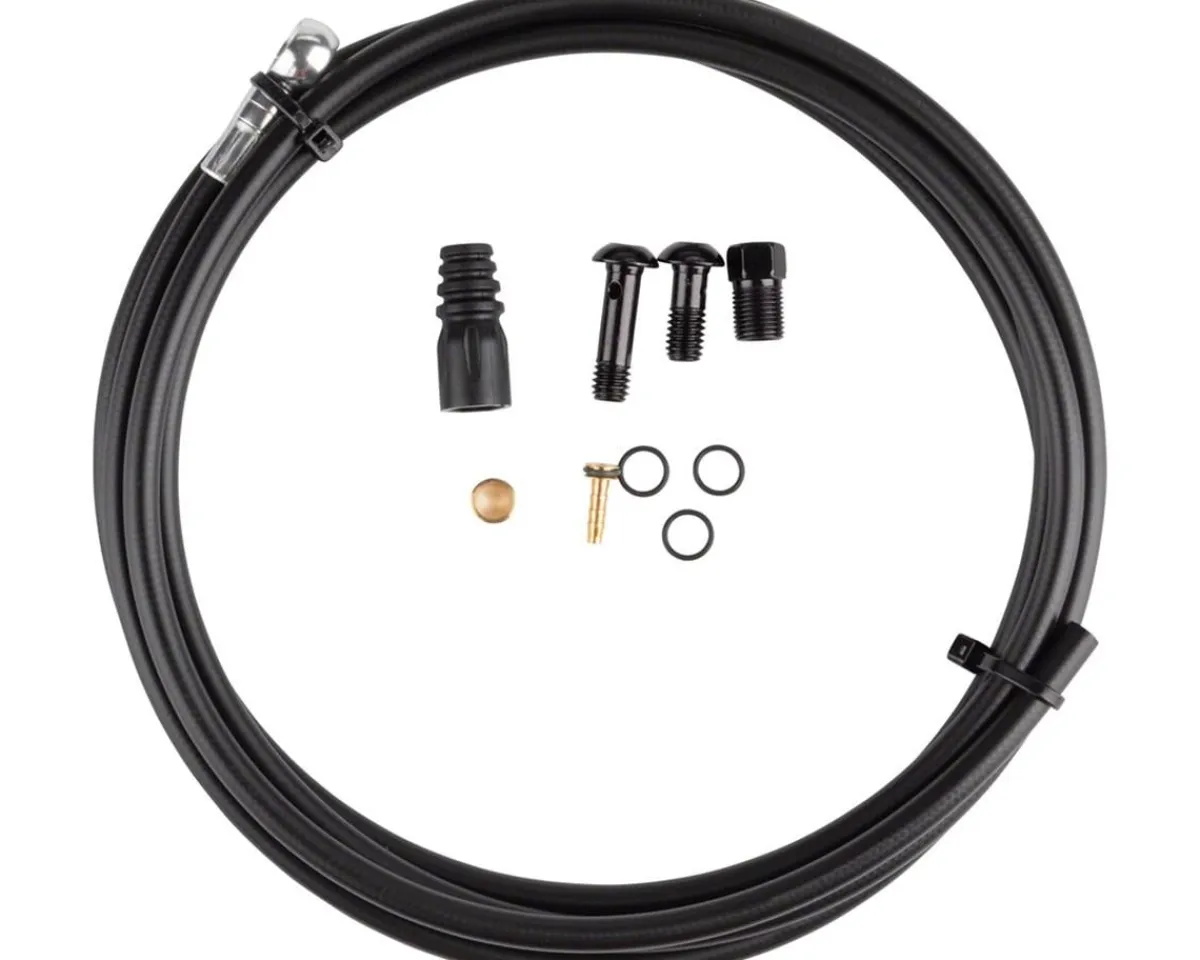 Tektro Brakes|Cables & Housing|Disc Brake Hydraulic Hose Kit (With Banjo Unit, 5.5mm Kevlar Hose, 2000mm)