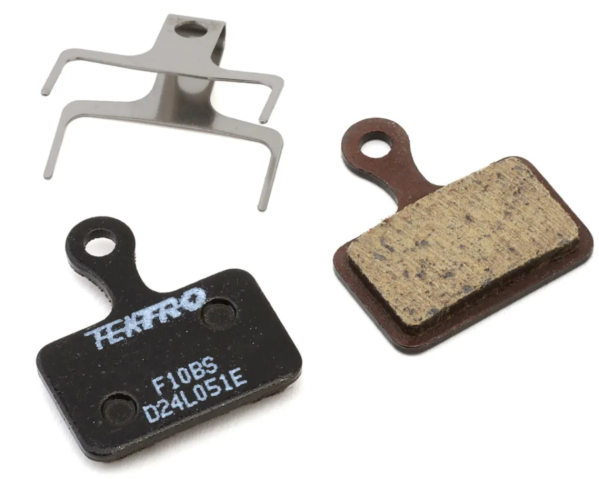 Tektro Brakes|F10BS Disc Brake Pads (Overall Balanced Resin Compound) (Fits Flat Mount Brakes; HD-R510, HD- R310, HD-R290)