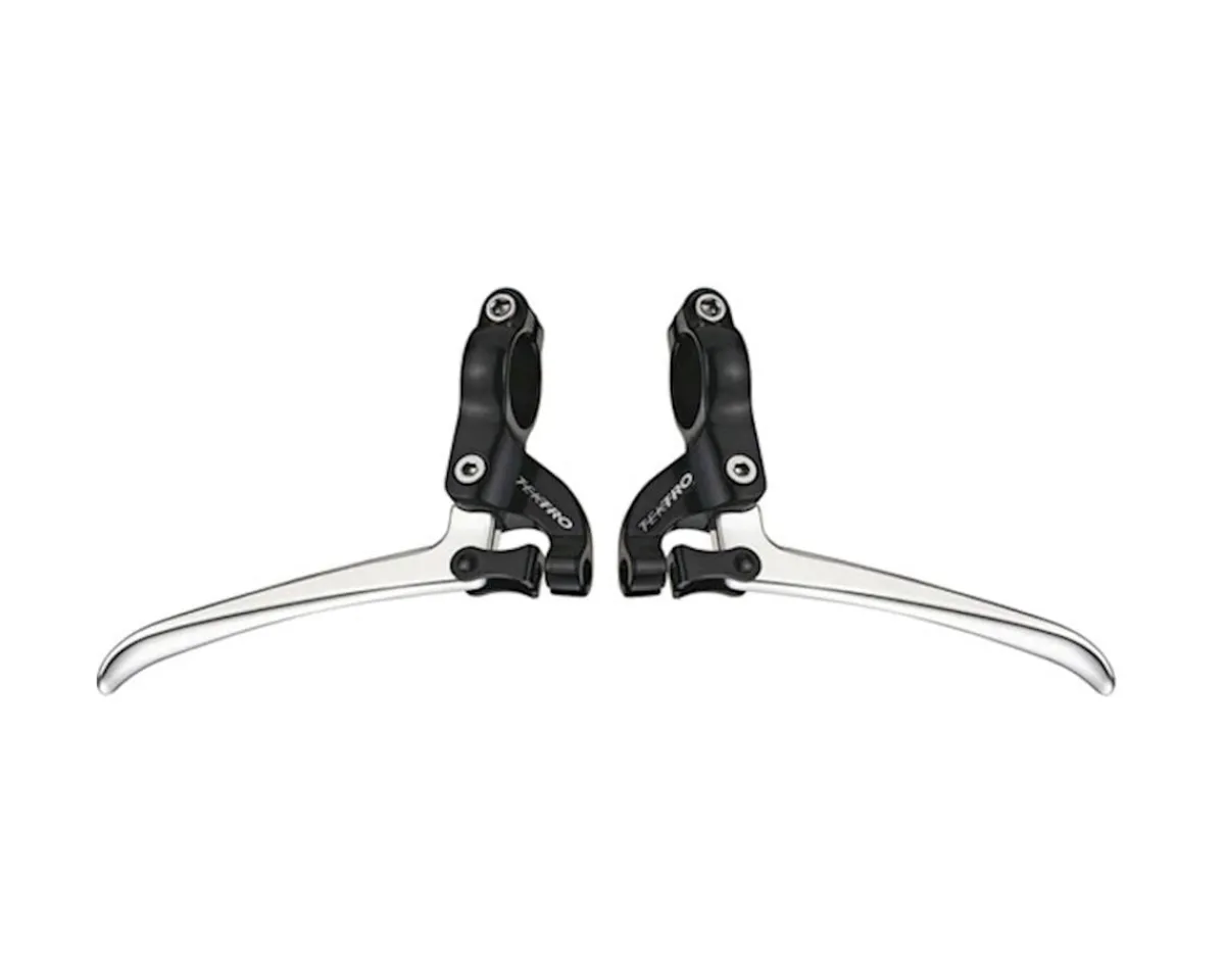 Tektro Brakes|FL750 Brake Levers (Black/Silver) (22.2mm) (Pair)