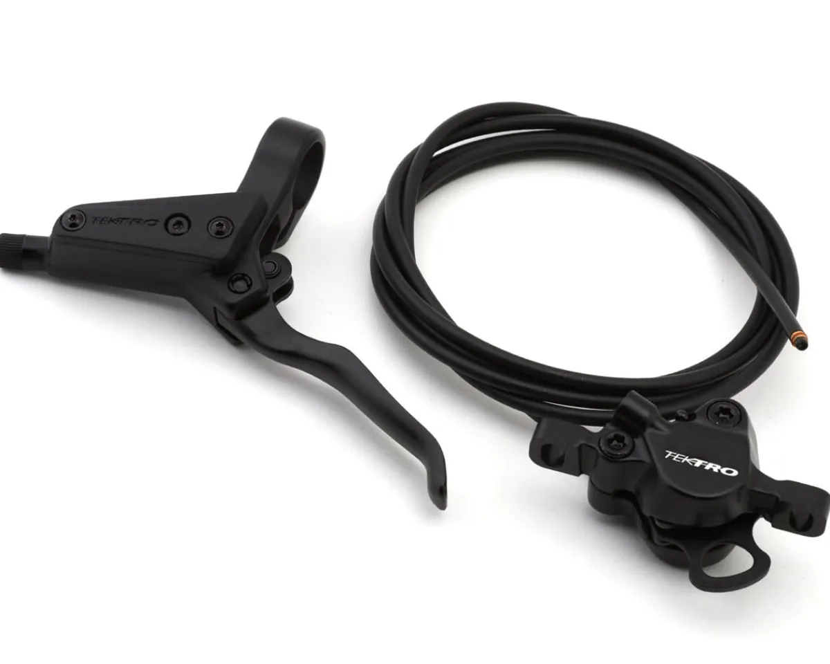Tektro Brakes|HD-T280 Disc Brake & Lever (Black) (Front) (Hydraulic) (Post Mount)
