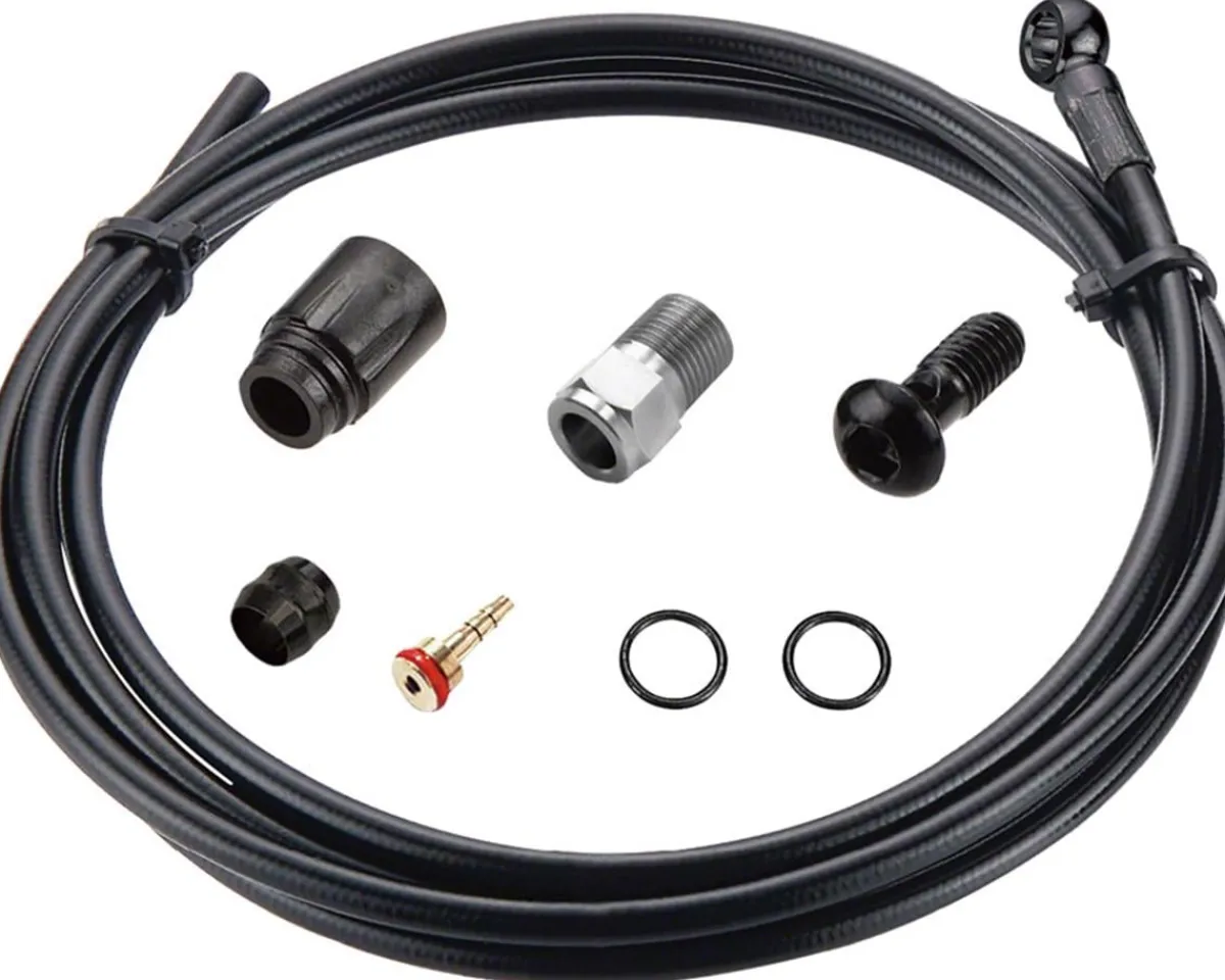 Tektro Brakes|Cables & Housing|#30 Hydraulic Brake Hose Kit (With Banjo Unit, 5.0mm x 2000mm)